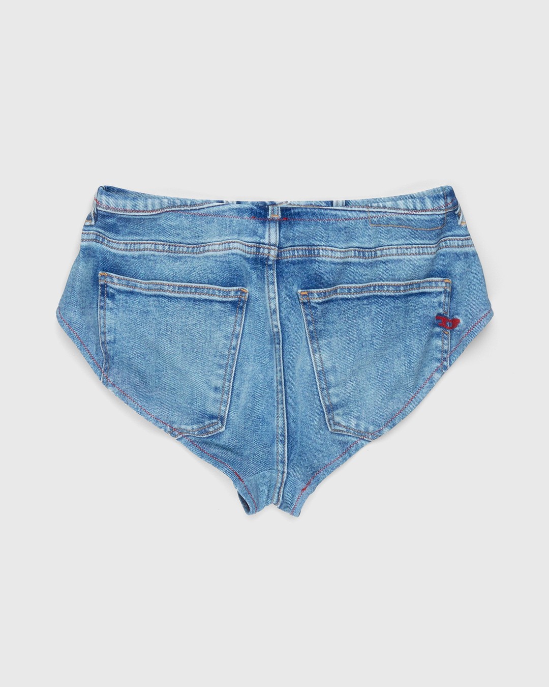 Faux denim clearance shorts